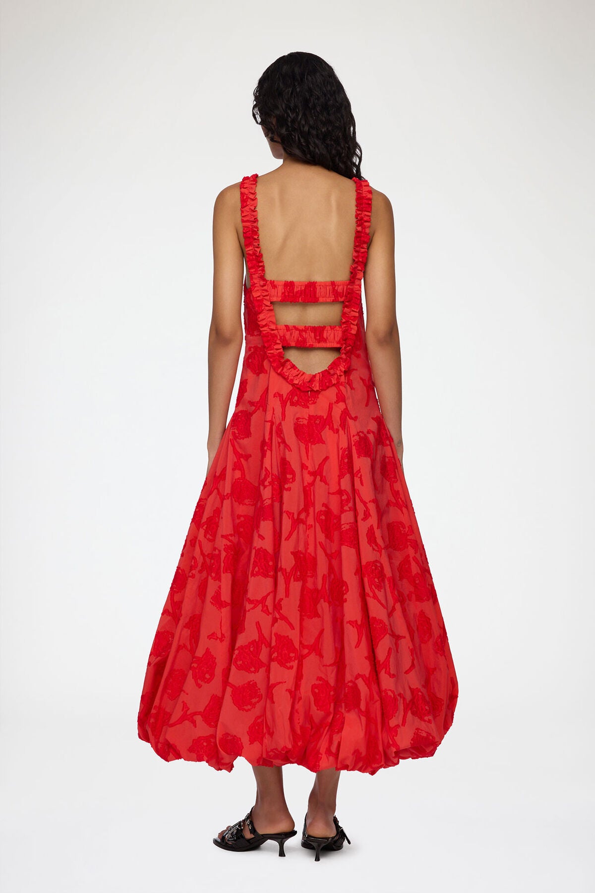 Dress in Red Fil Coupe