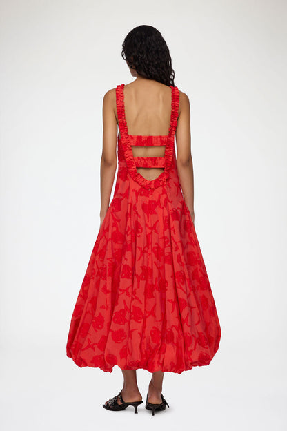 Dress in Red Fil Coupe