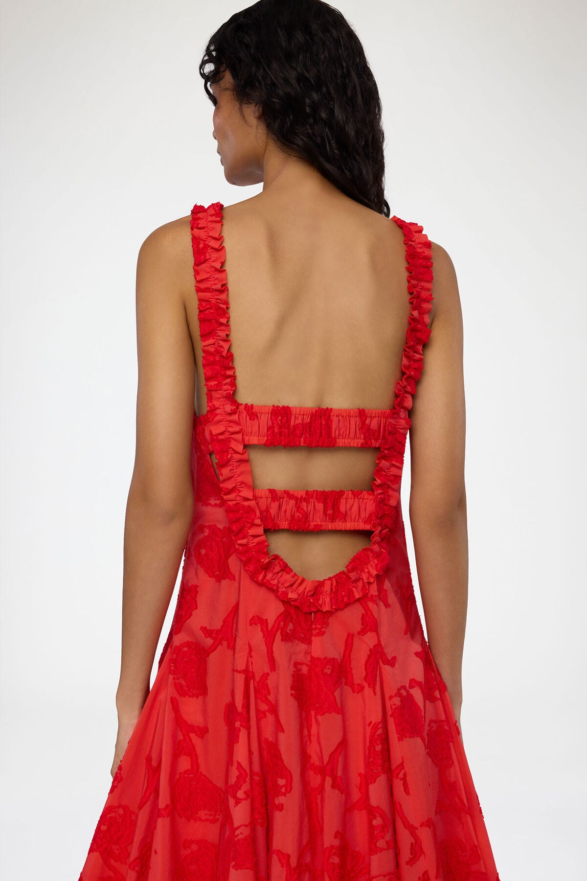 Dress in Red Fil Coupe