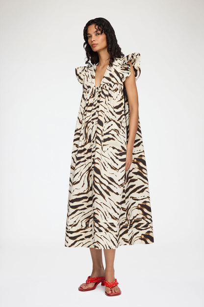 Dress in Printed Cotton