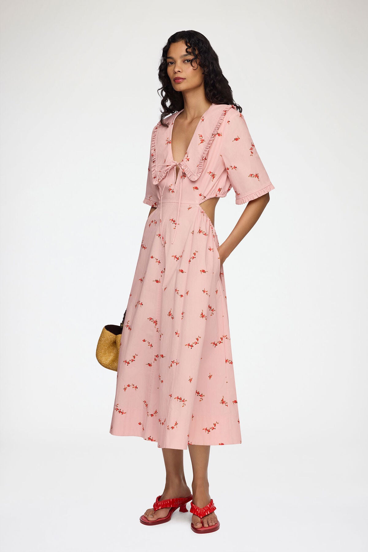 Dress in Pink Cotton