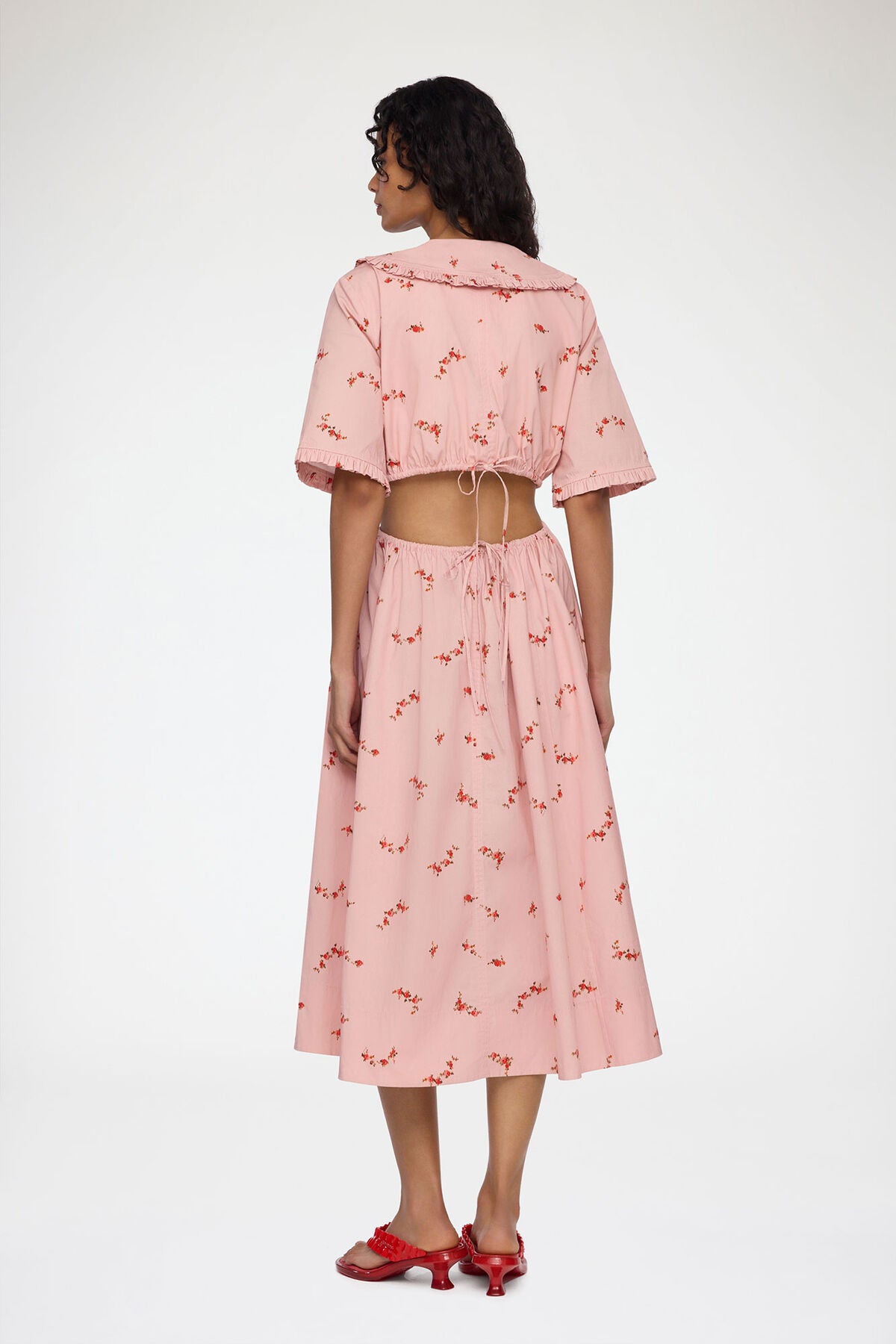 Dress in Pink Cotton