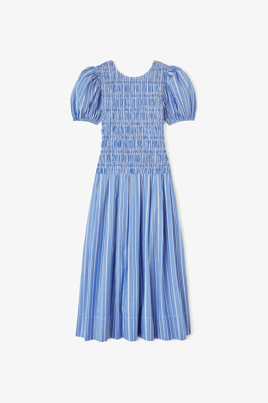 Dress in Striped Cotton