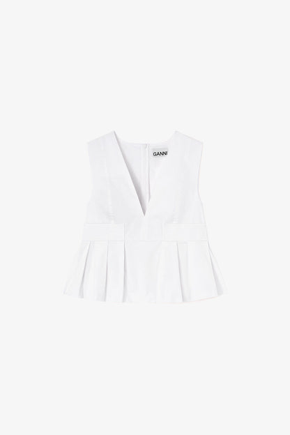 Top in Stretch Cotton