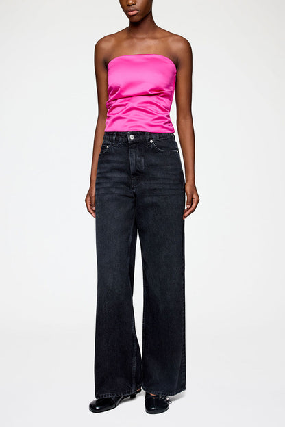 Top in Duchesse Satin