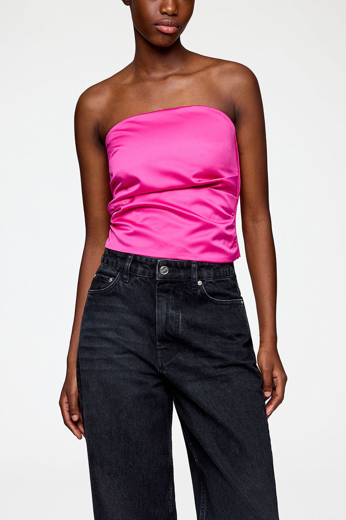 Top in Duchesse Satin