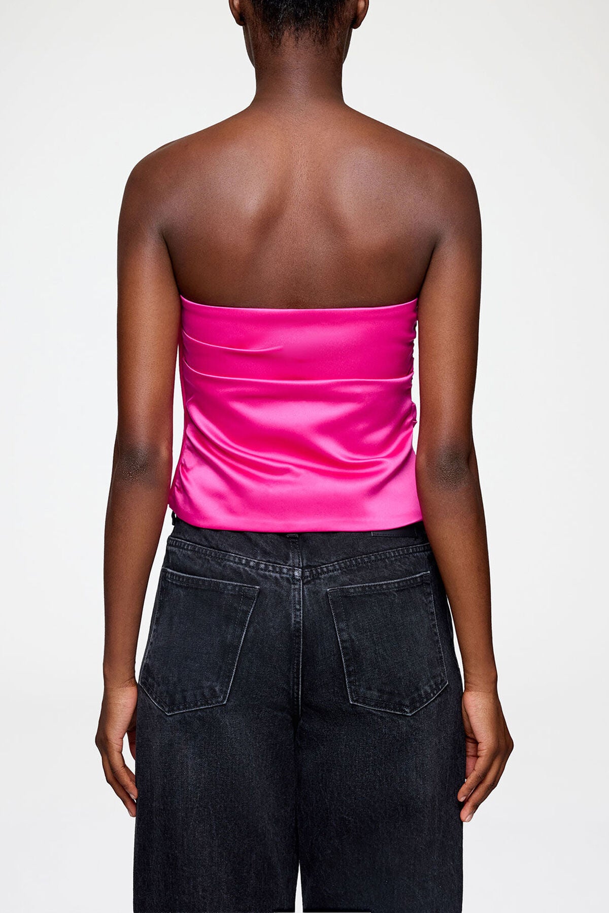 Top in Duchesse Satin