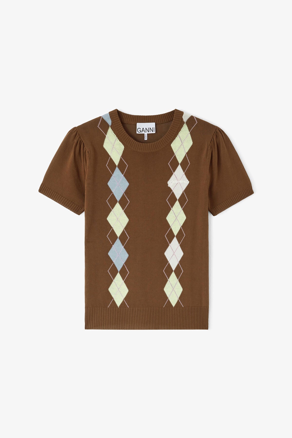 T-shirt in Argyle