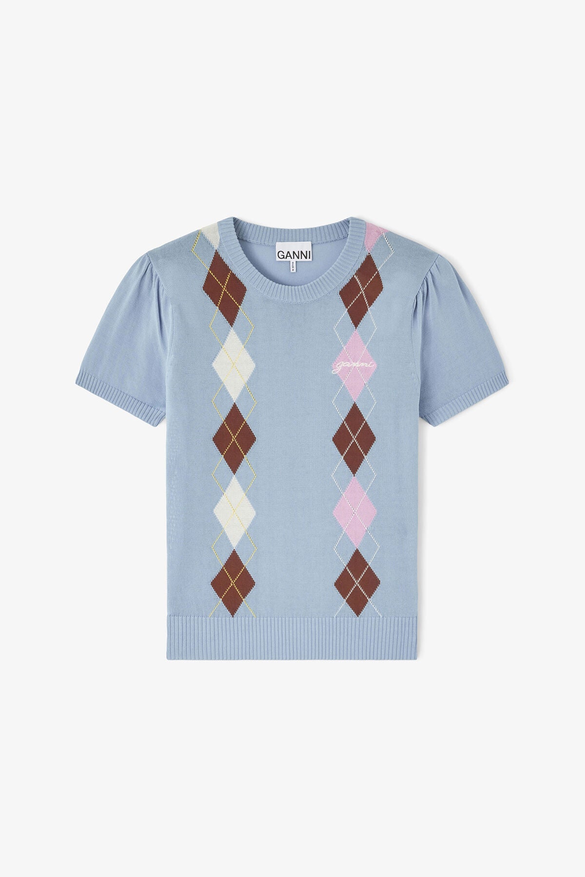 T-shirt in Argyle