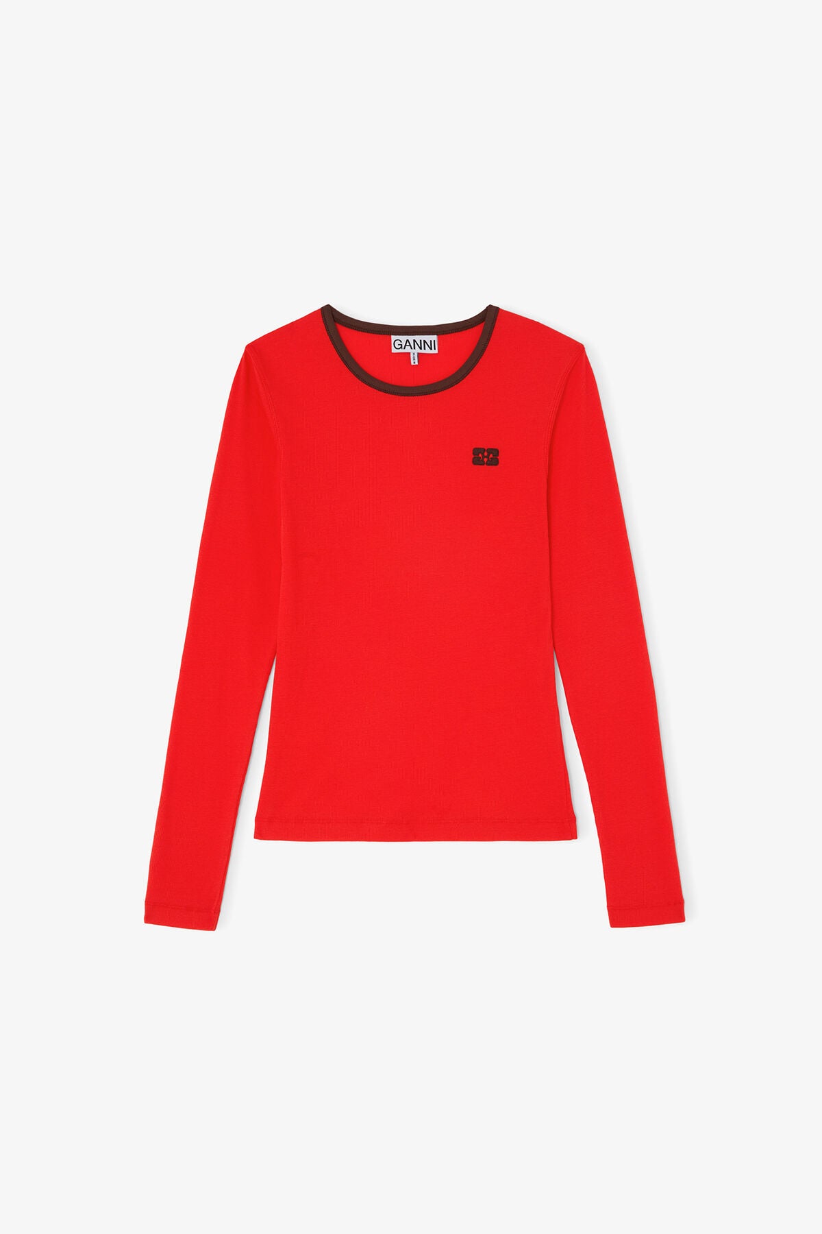 Long-sleeve Top in Red