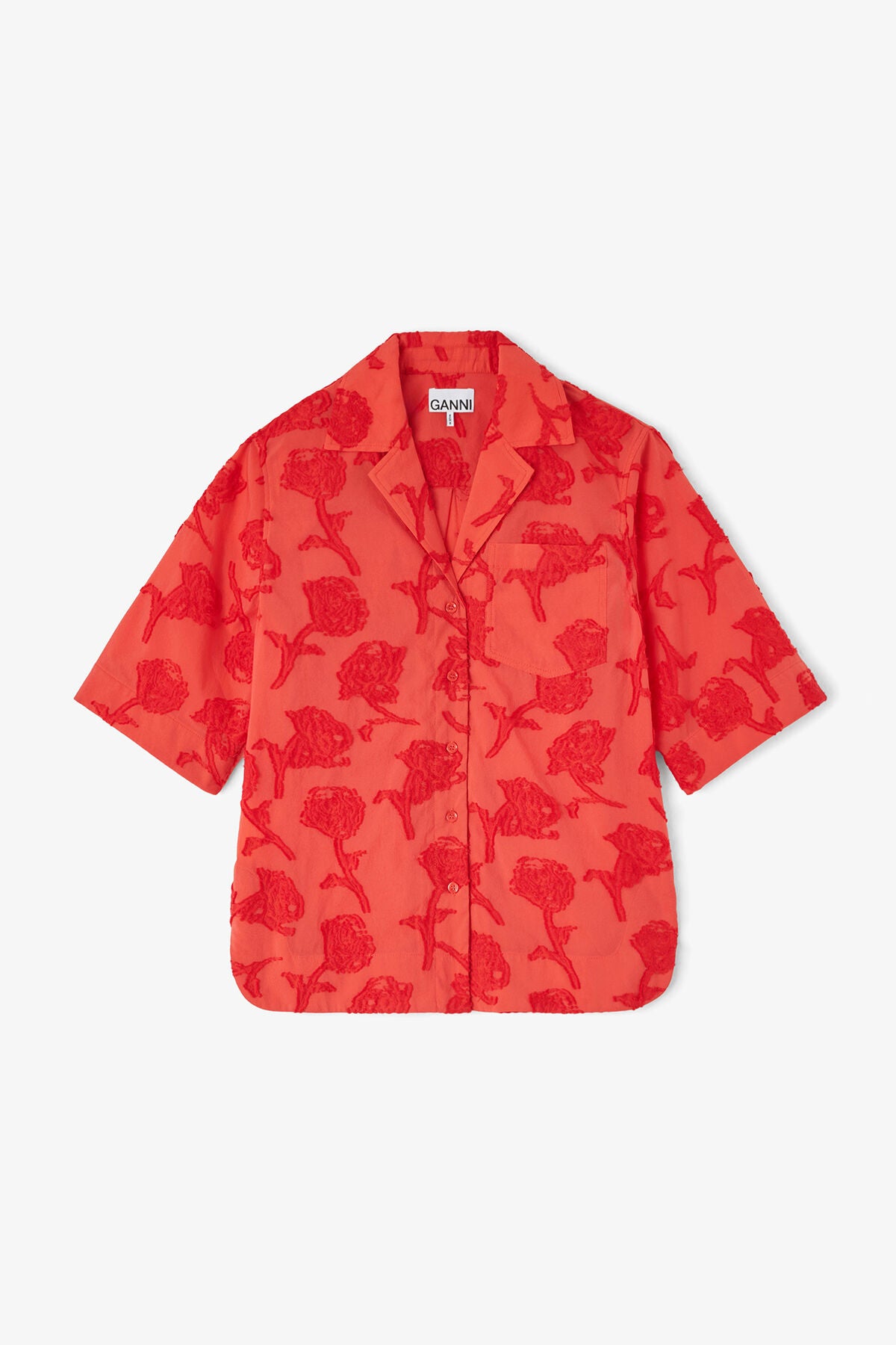 Shirt in Red Fil Coupe