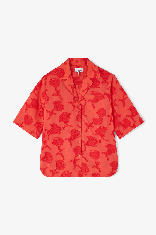 Shirt in Red Fil Coupe