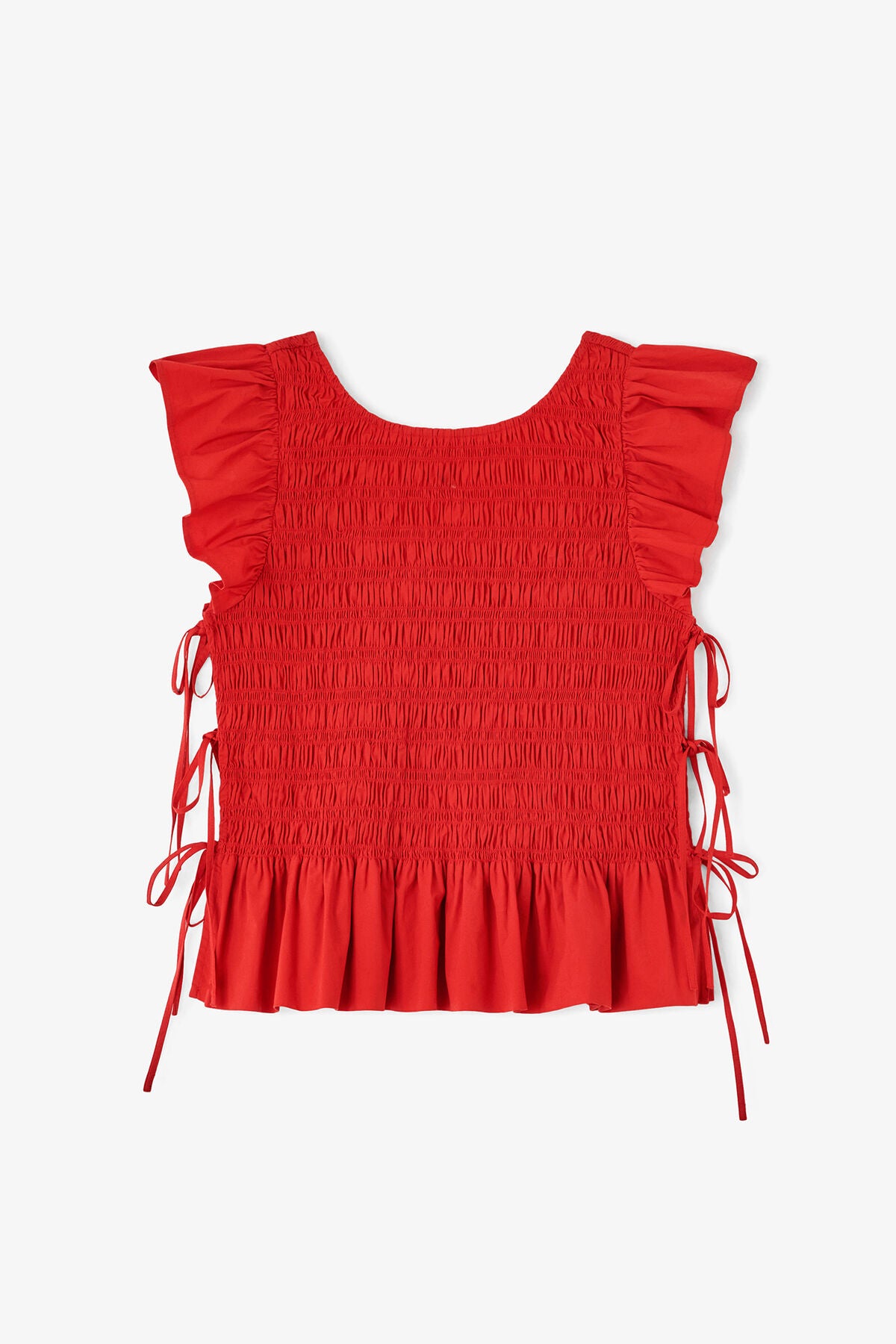 Top in Smocked Cotton