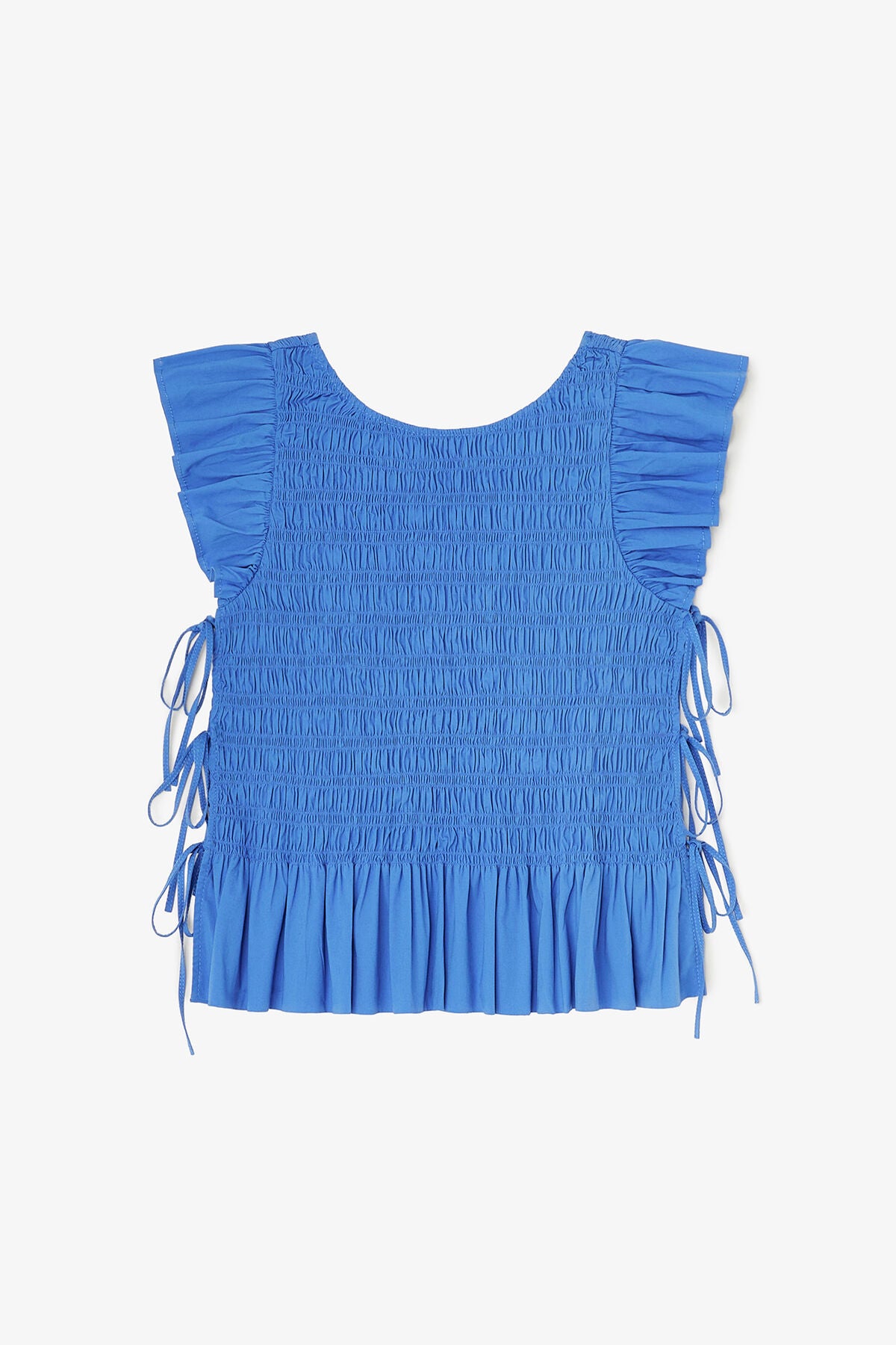 Top in Smocked Cotton