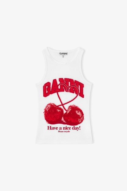 Tank Top with Cherry