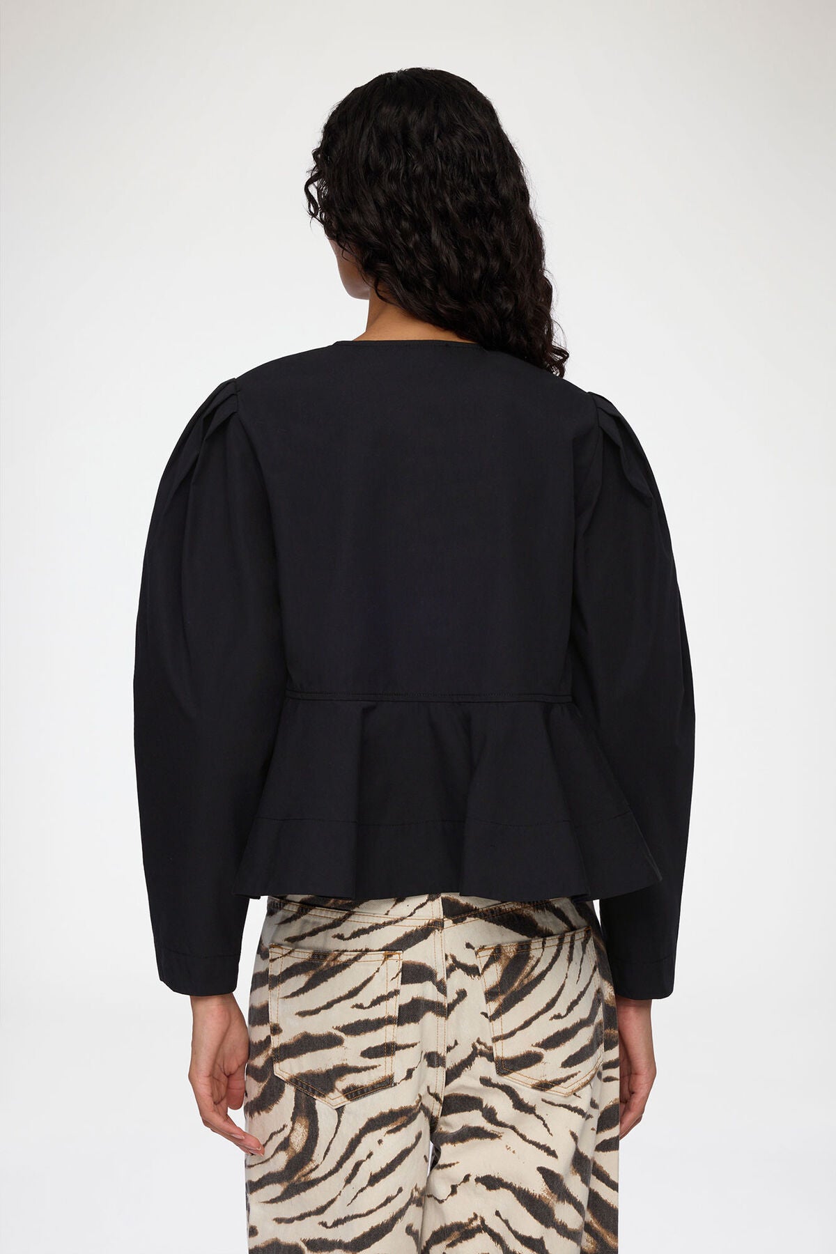 Blouse in Cotton Poplin