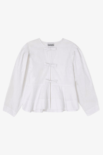 Blouse in Cotton Poplin