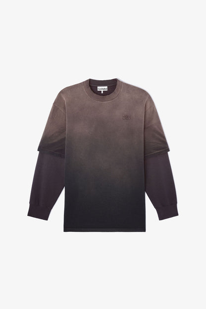 Washed Jersey Long-sleeve T-shirt