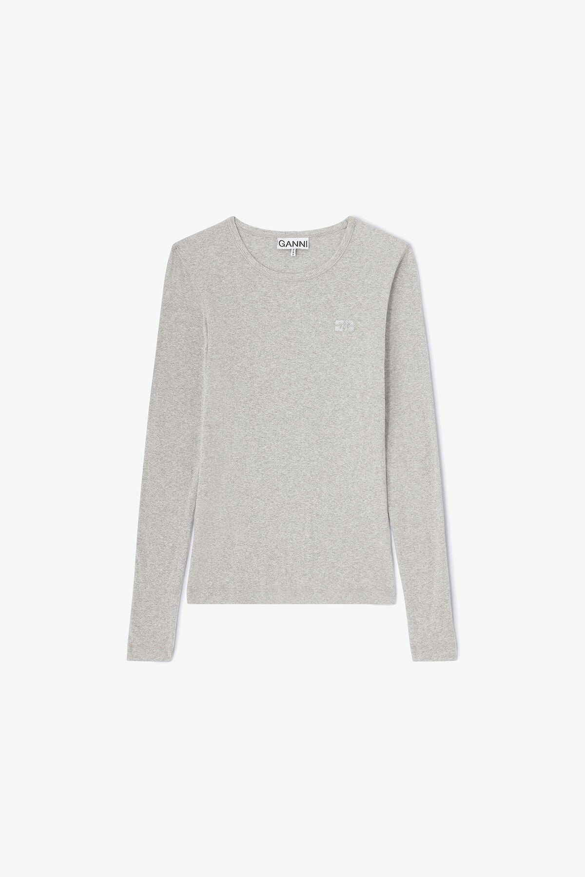 Rib Long-sleeve Top