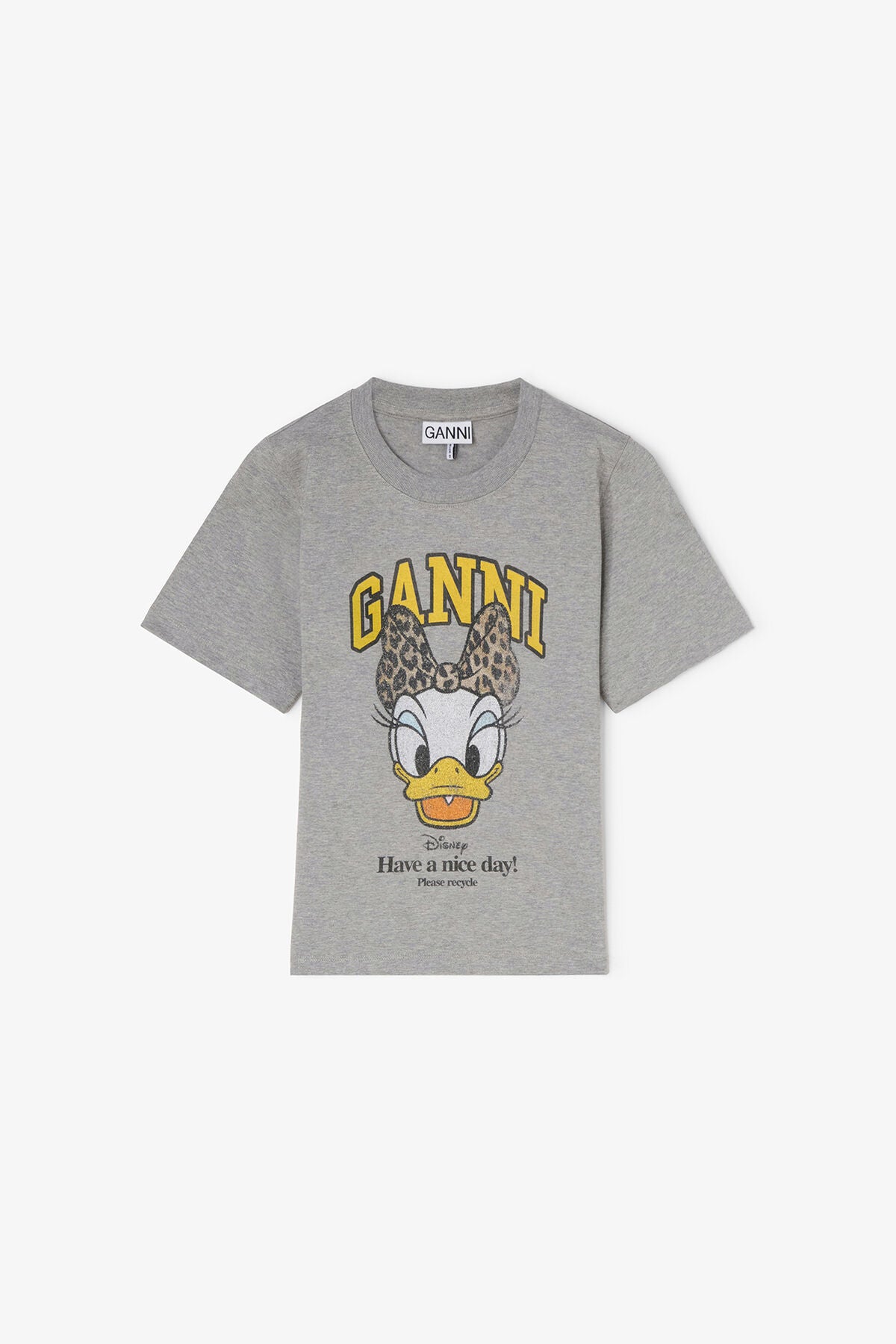 Daisy Duck Grey Printed Baby Fit T-shirt