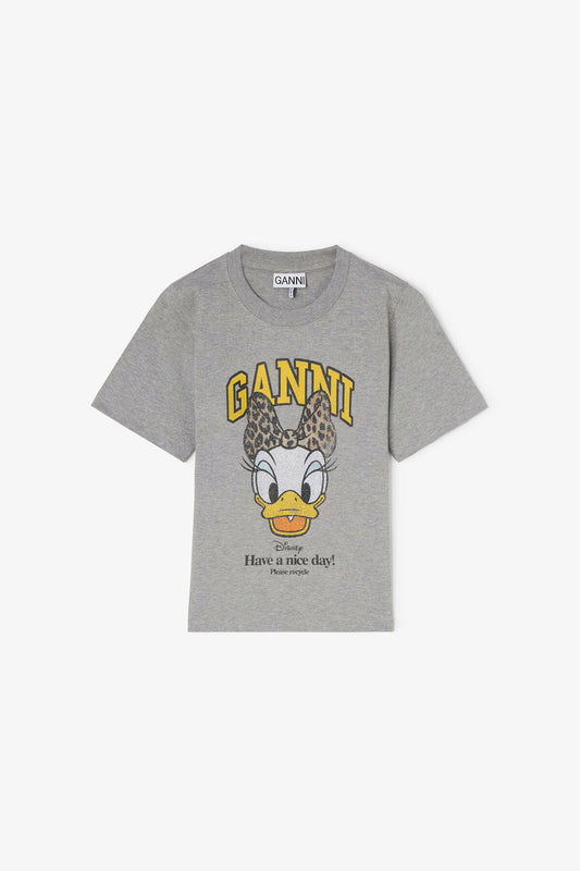 Daisy Duck Grey Printed Baby Fit T-shirt