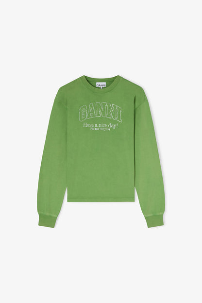 Daisy Duck Green Long-sleeve T-shirt