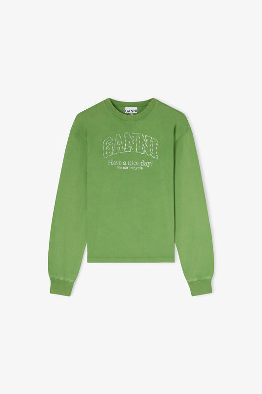 Daisy Duck Green Long-sleeve T-shirt