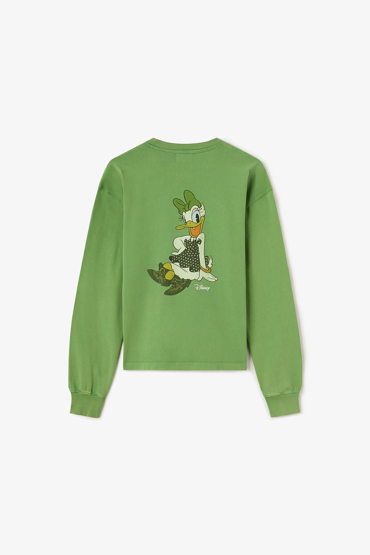 Daisy Duck Green Long-sleeve T-shirt