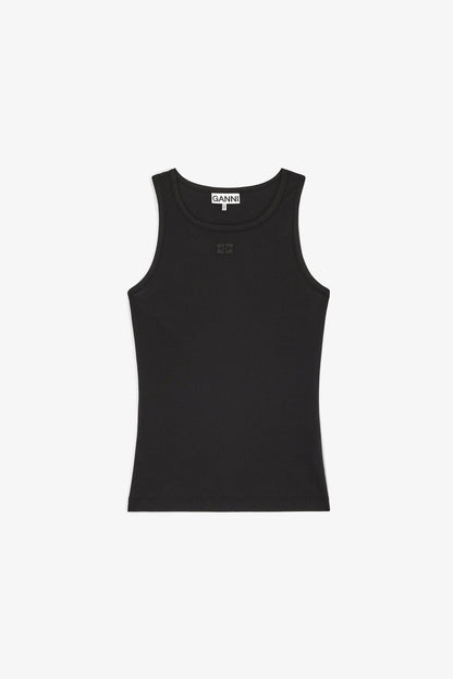 Tank Top in Cotton Rib