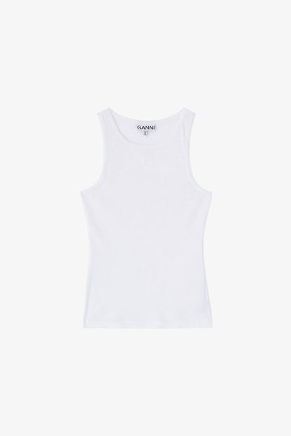 Tank Top in Cotton Rib
