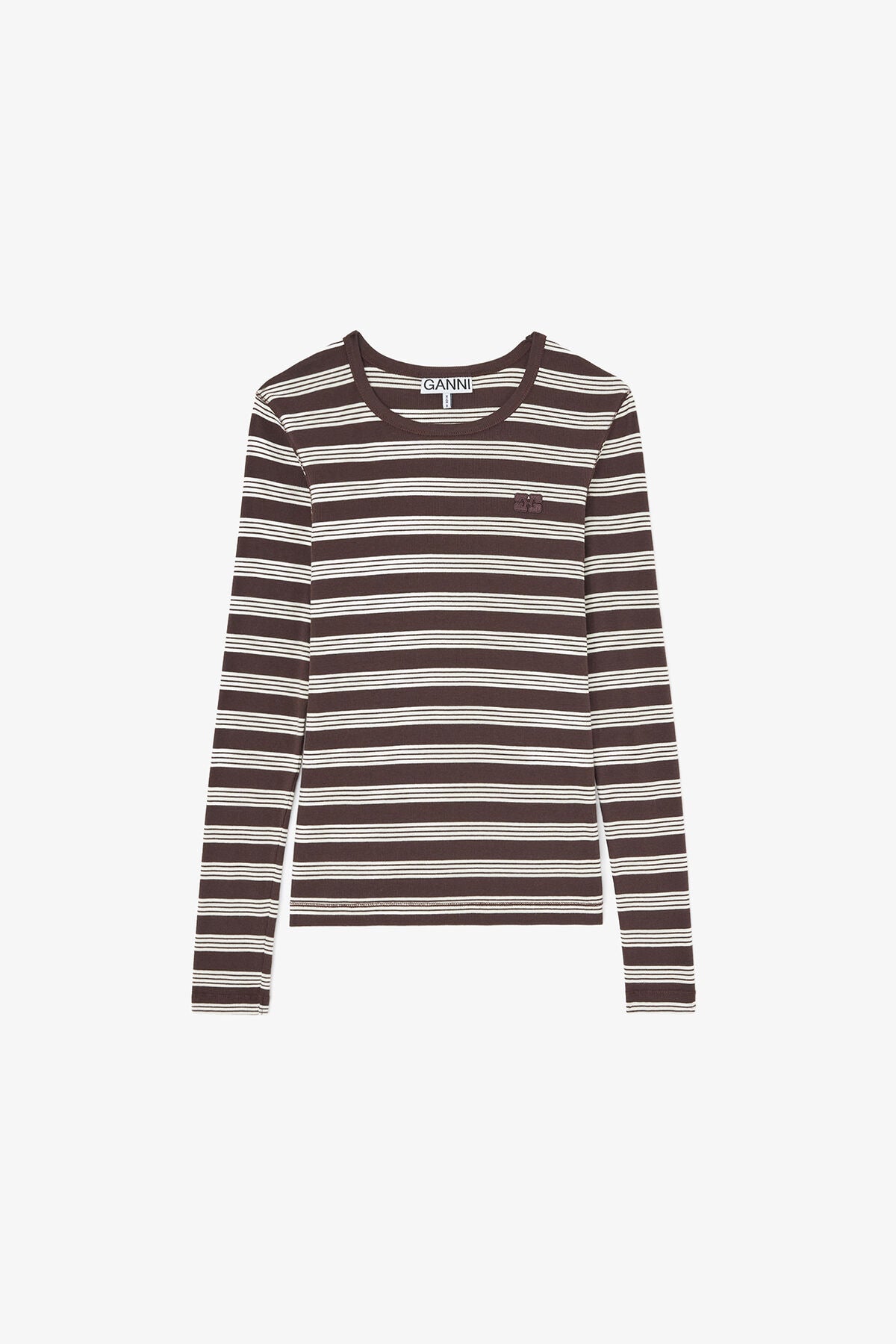 Long-sleeve Top in Stripe