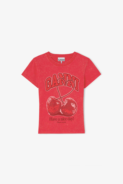 Baby Fit Future T-shirt with Cherry