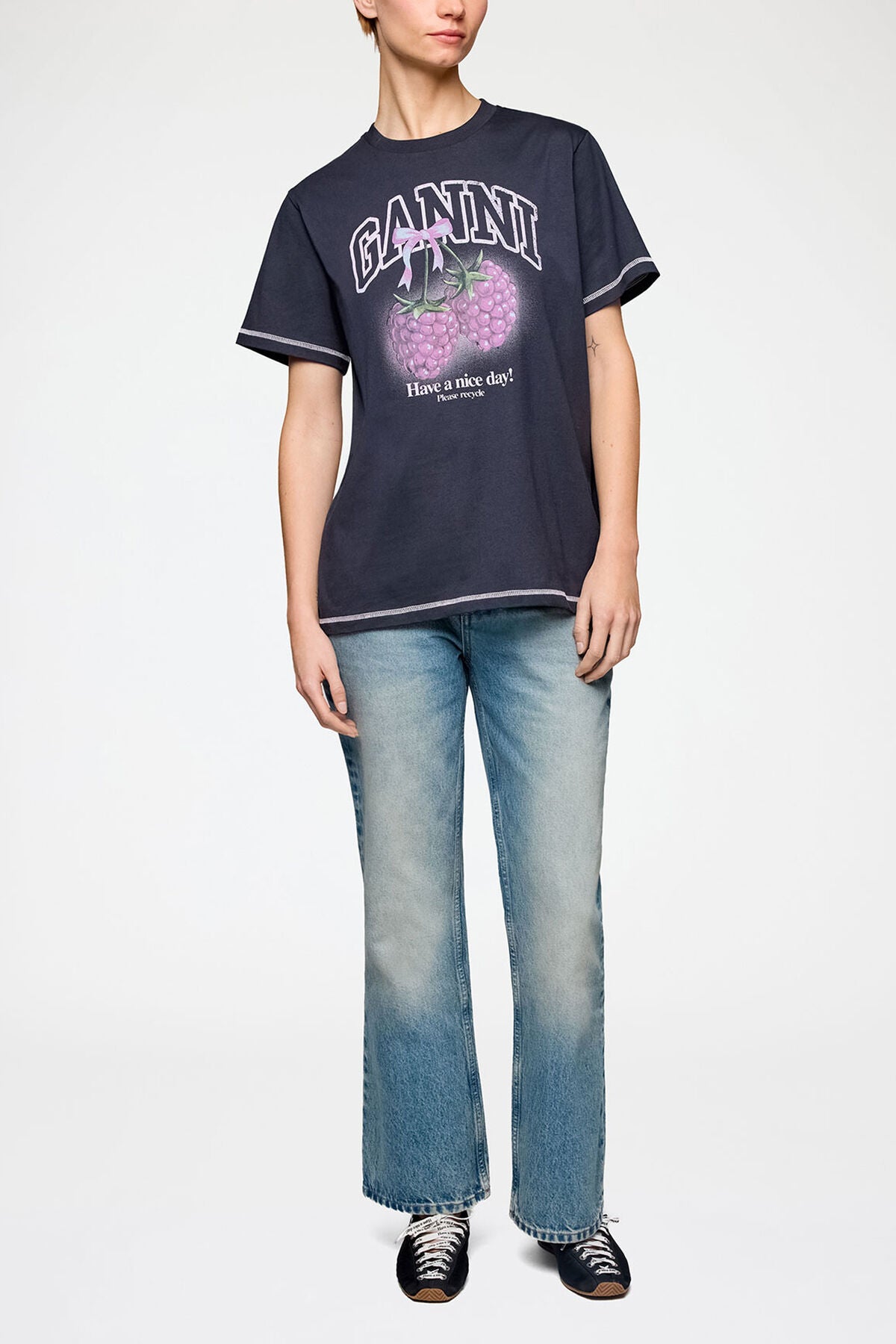 T-shirt with Raspberries
