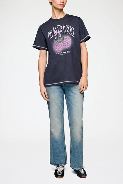 T-shirt with Raspberries