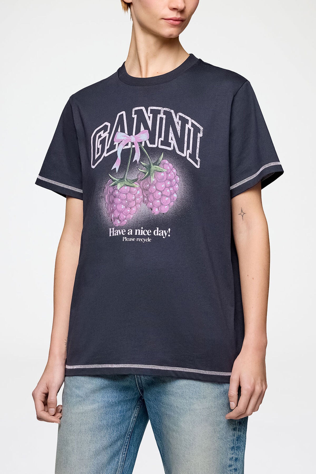 T-shirt with Raspberries