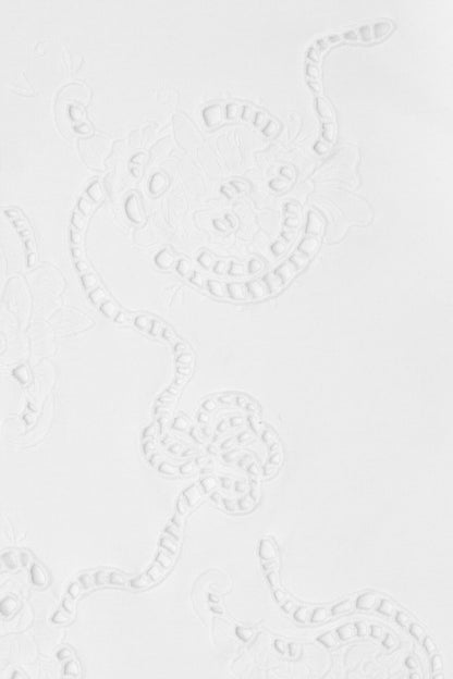 T-shirt in White Broderie Anglaise