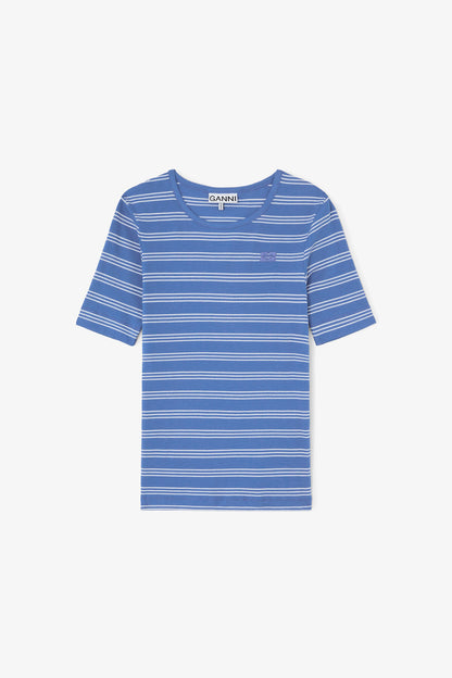 T-shirt in Cotton Rib
