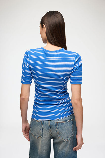 T-shirt in Cotton Rib