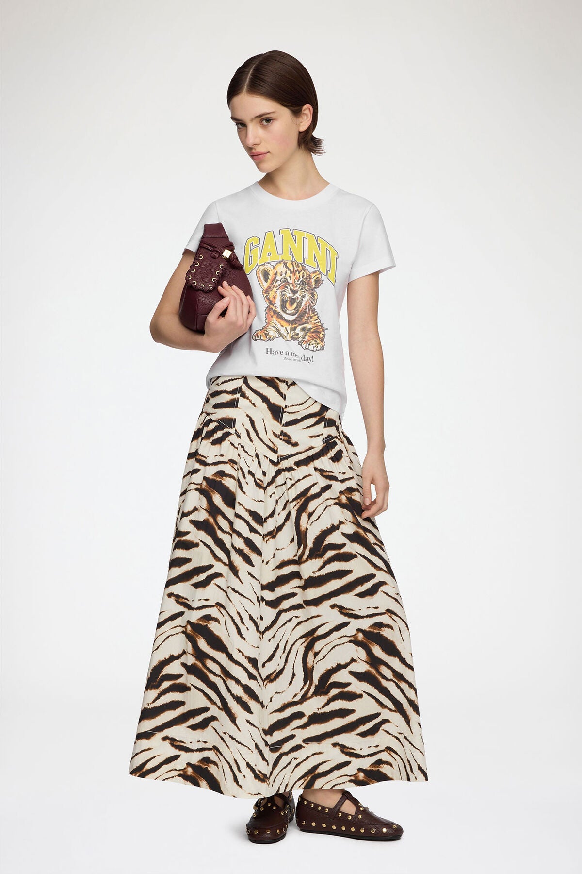 Baby Fit T-shirt with Tiger