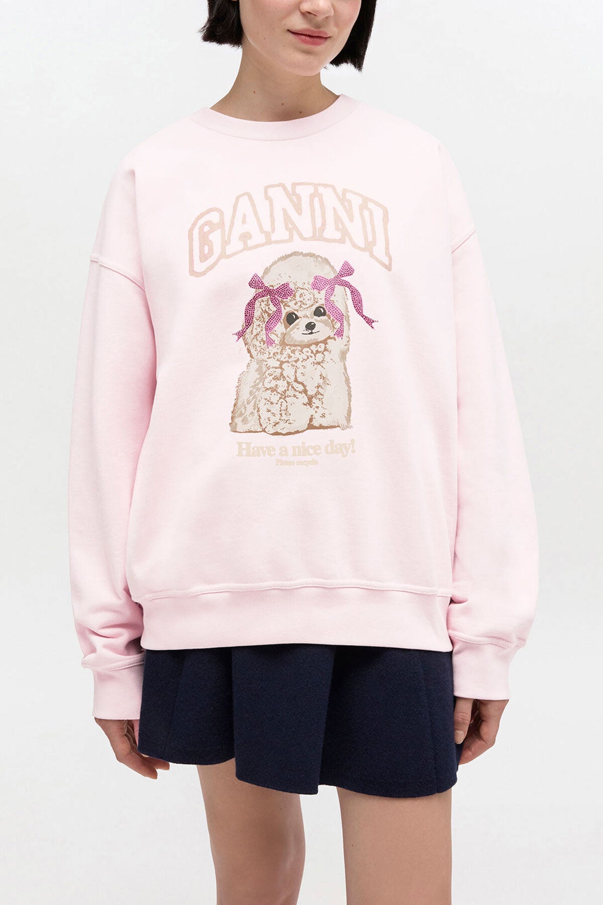 Pink Poodle Sweatshirt