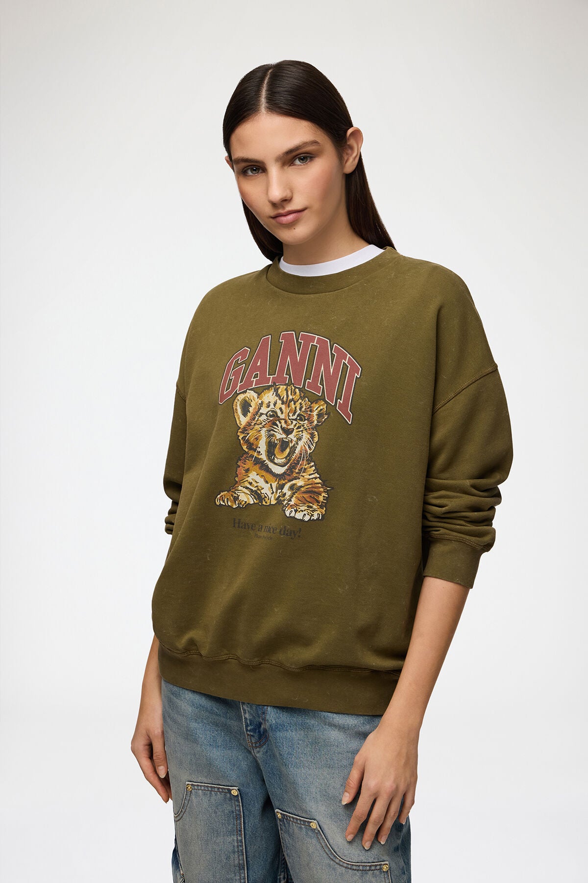 Crewneck with Tiger