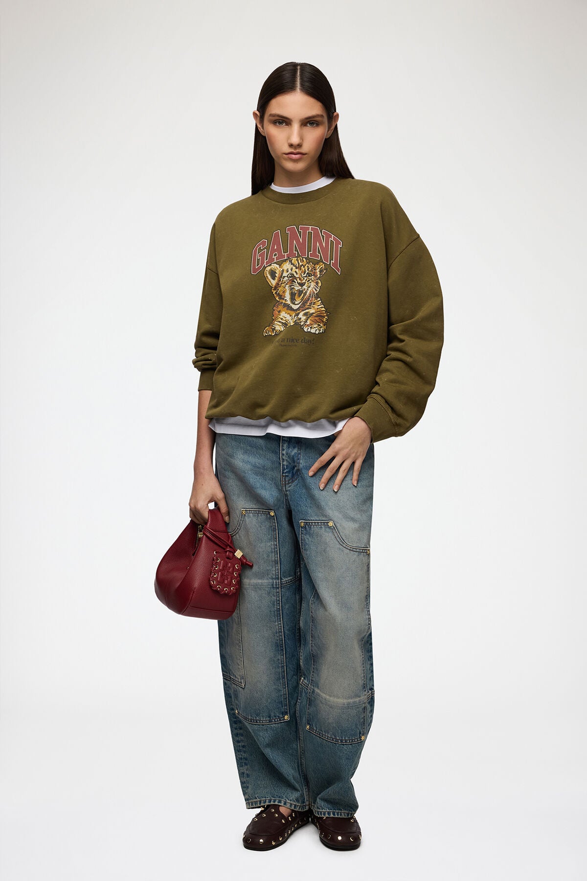 Crewneck with Tiger
