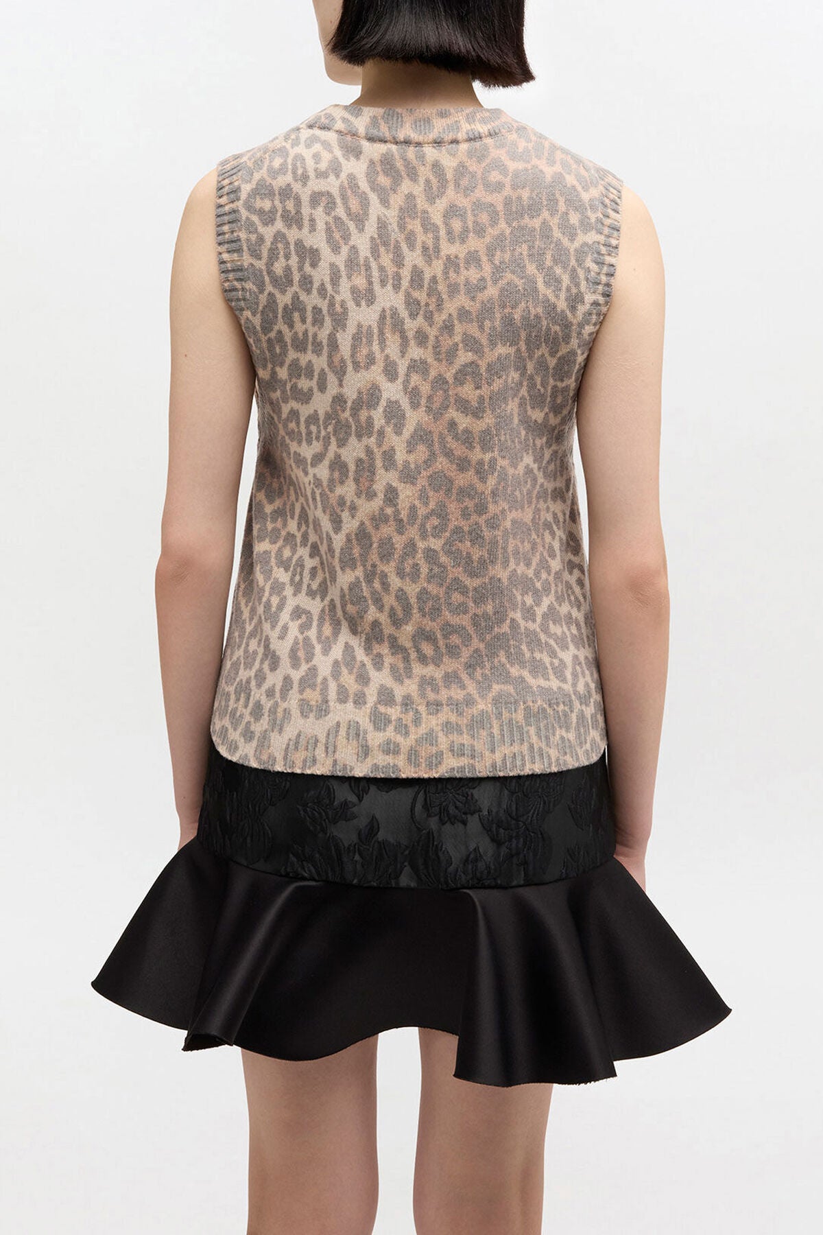 Graphic Wool Vest
