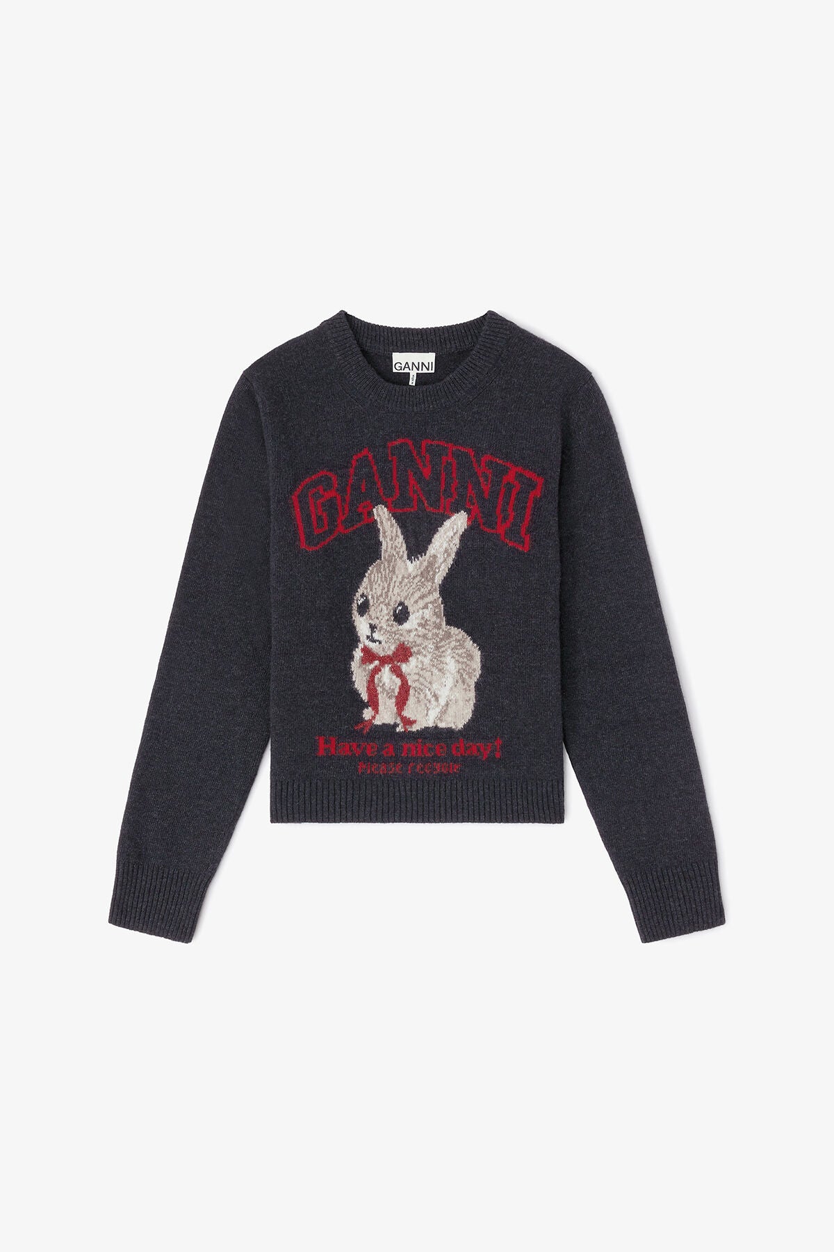 Graphic Wool Jumper