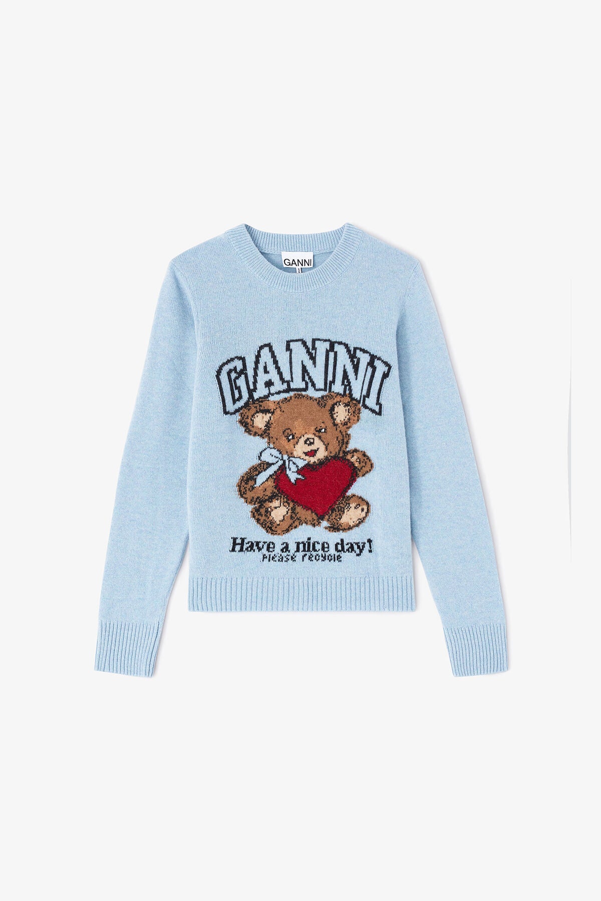 Graphic Wool Jumper