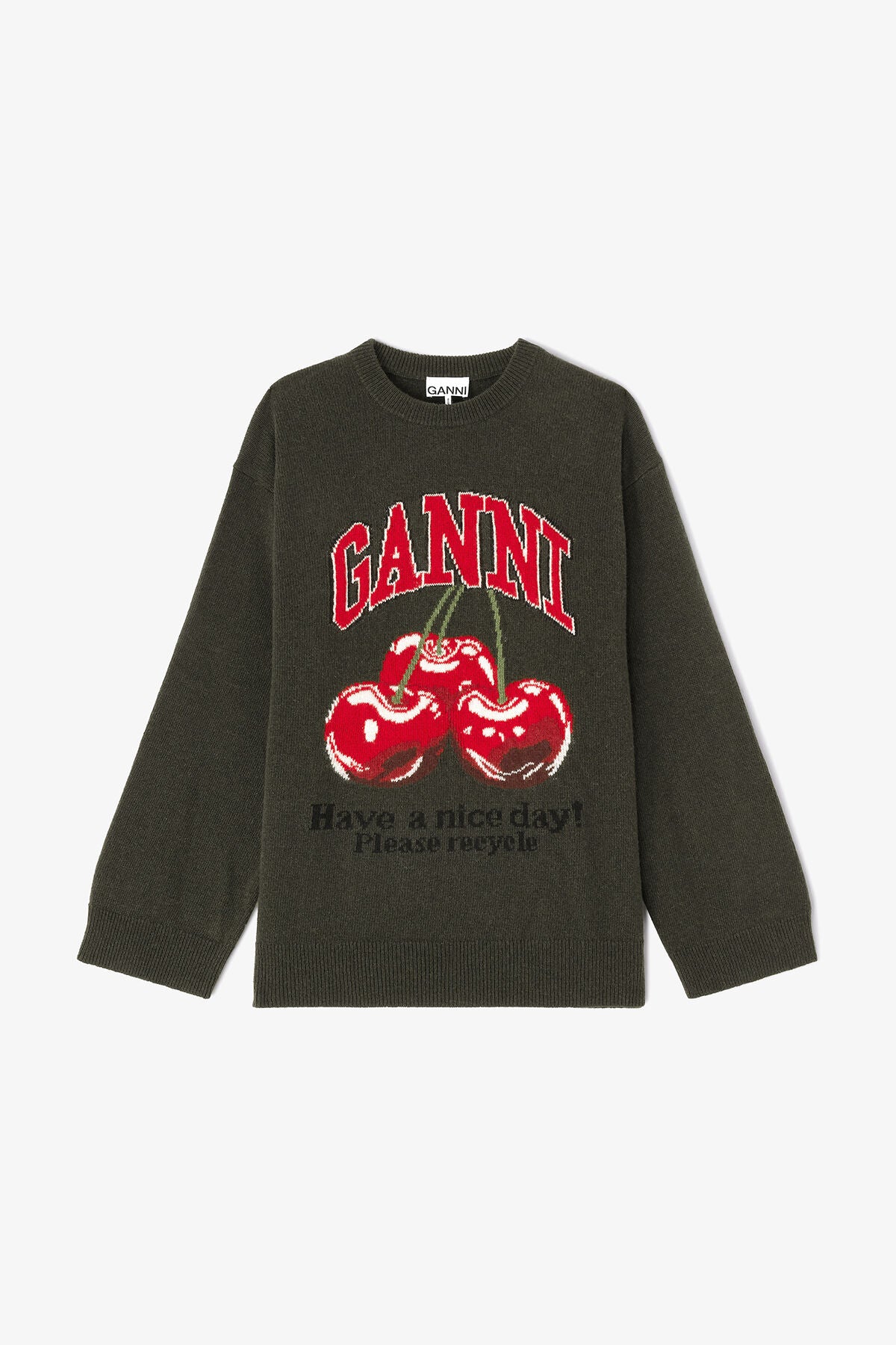 Oversized Graphic Jumper