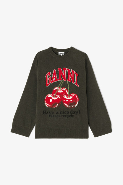 Oversized Graphic Jumper