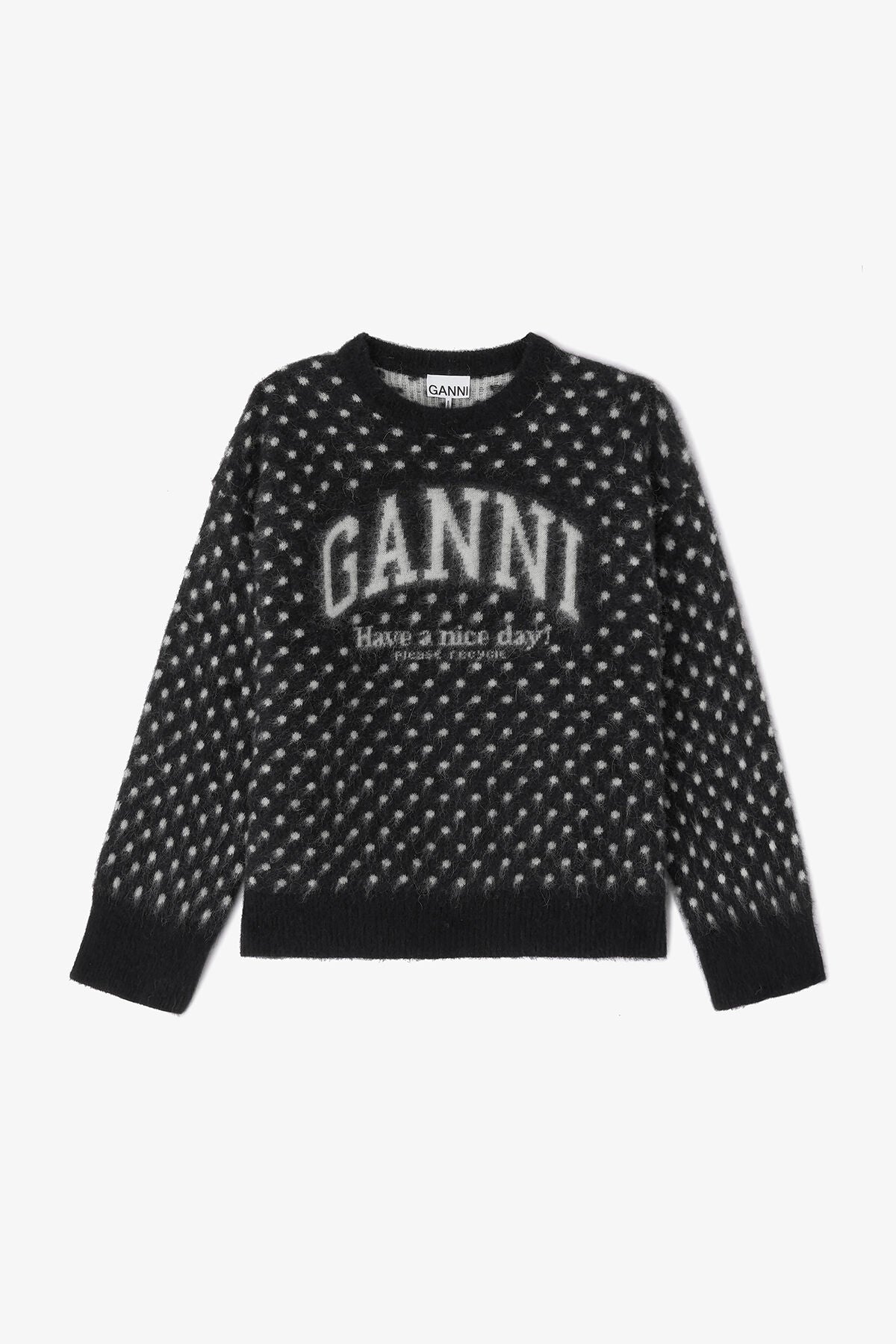 Polka Brushed Jumper