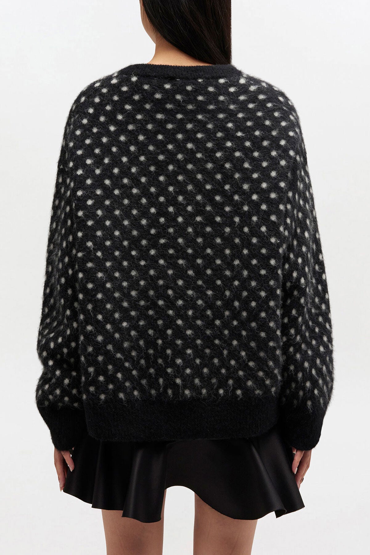 Polka Brushed Jumper