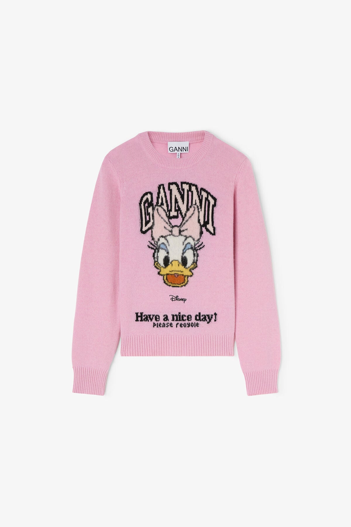 Daisy Duck Graphic Wool Jumper